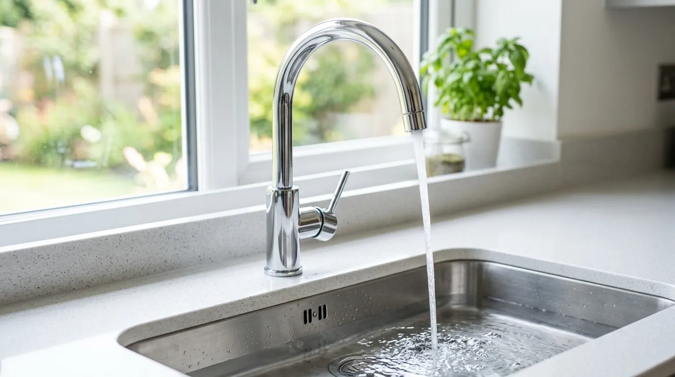 Local Plumbing Master Pros same day plumber fixing a faucet in Keller, TX